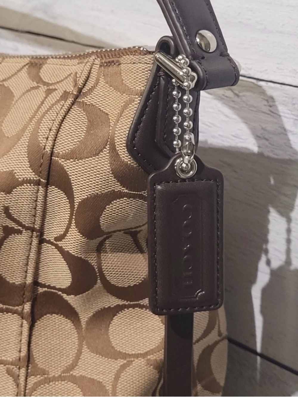 Coach Charlie Signature Python Hobo *Style #F32081* - Picture 4 of 15